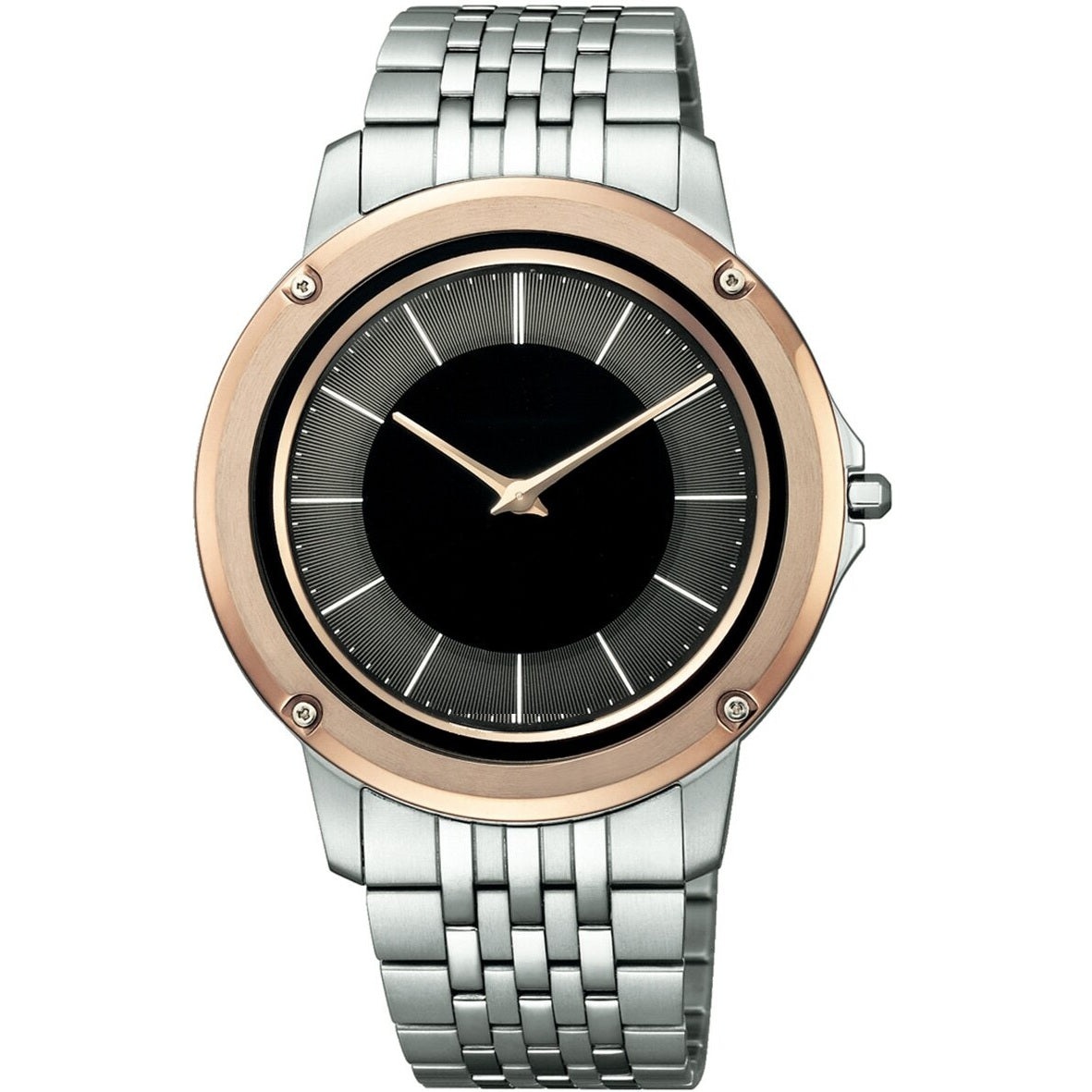 Custom 40mm Two-Tone Silver Watch