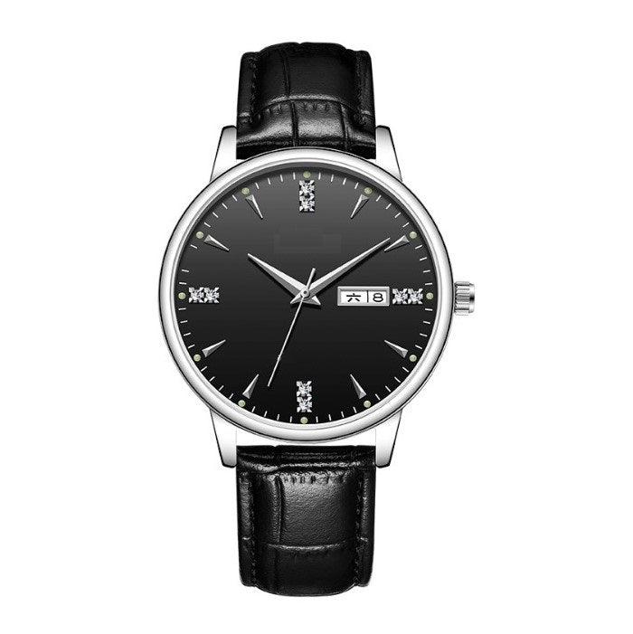 Prestige – Custom 40mm Business Watch, Black Dial, Luxury Gift for Professionals